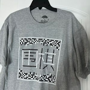 Ann Arbor T-shirt. Gray color. Large size.